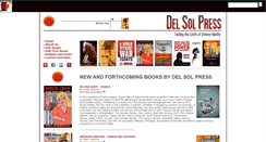 Desktop Screenshot of delsolpress.org